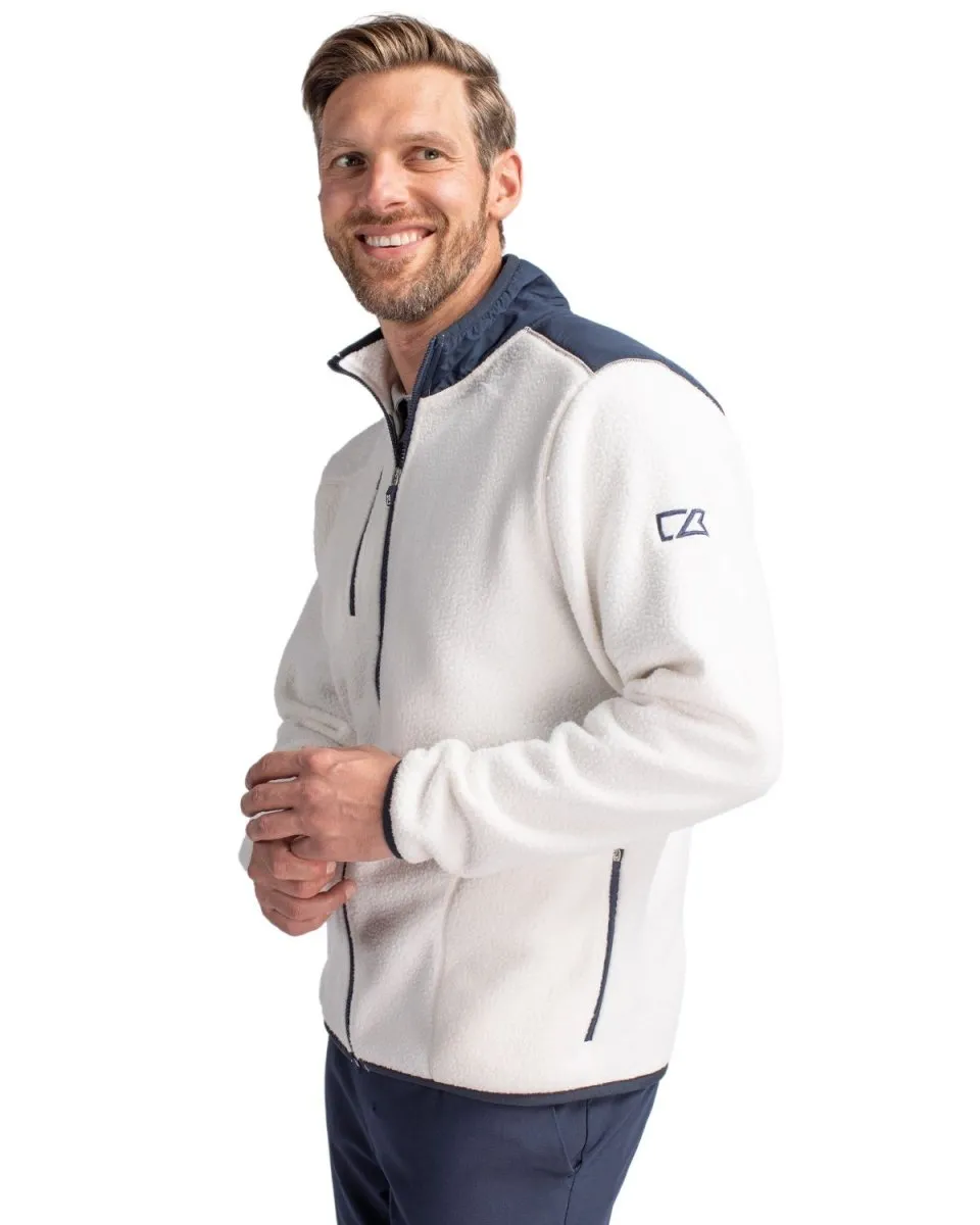 Cutter & Buck Men's Cascade Eco Sherpa Fleece Jacket
