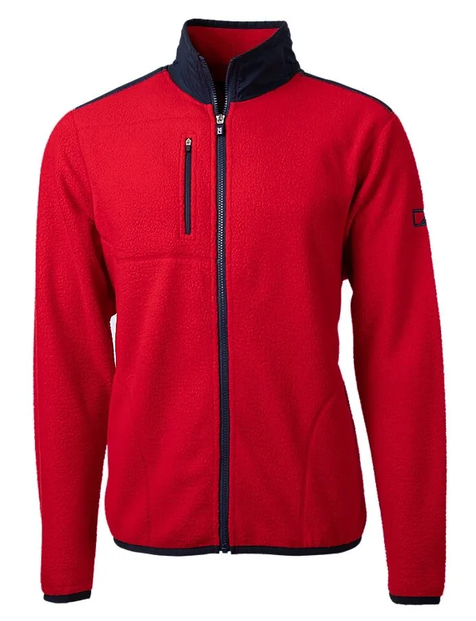 Cutter & Buck Men's Cascade Eco Sherpa Fleece Jacket