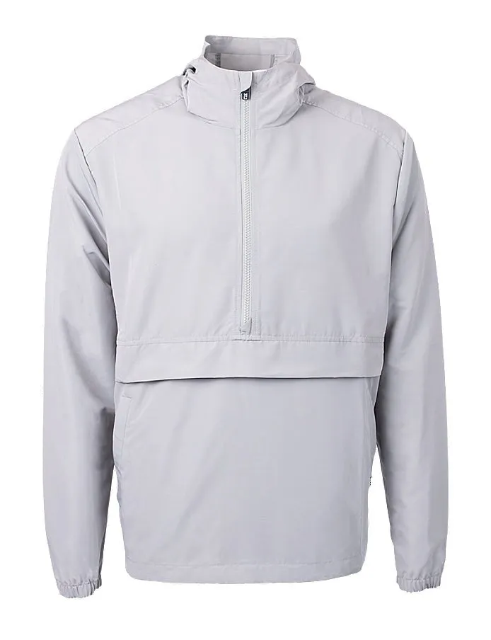 Cutter & Buck Men's Charter Eco Knit Recycled Anorak Jacket