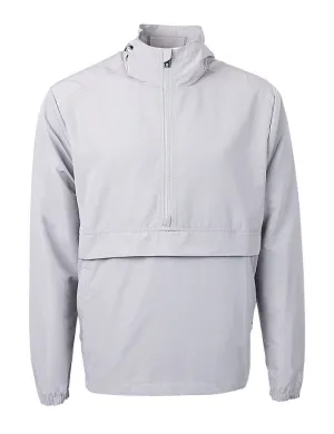 Cutter & Buck Men's Charter Eco Knit Recycled Anorak Jacket