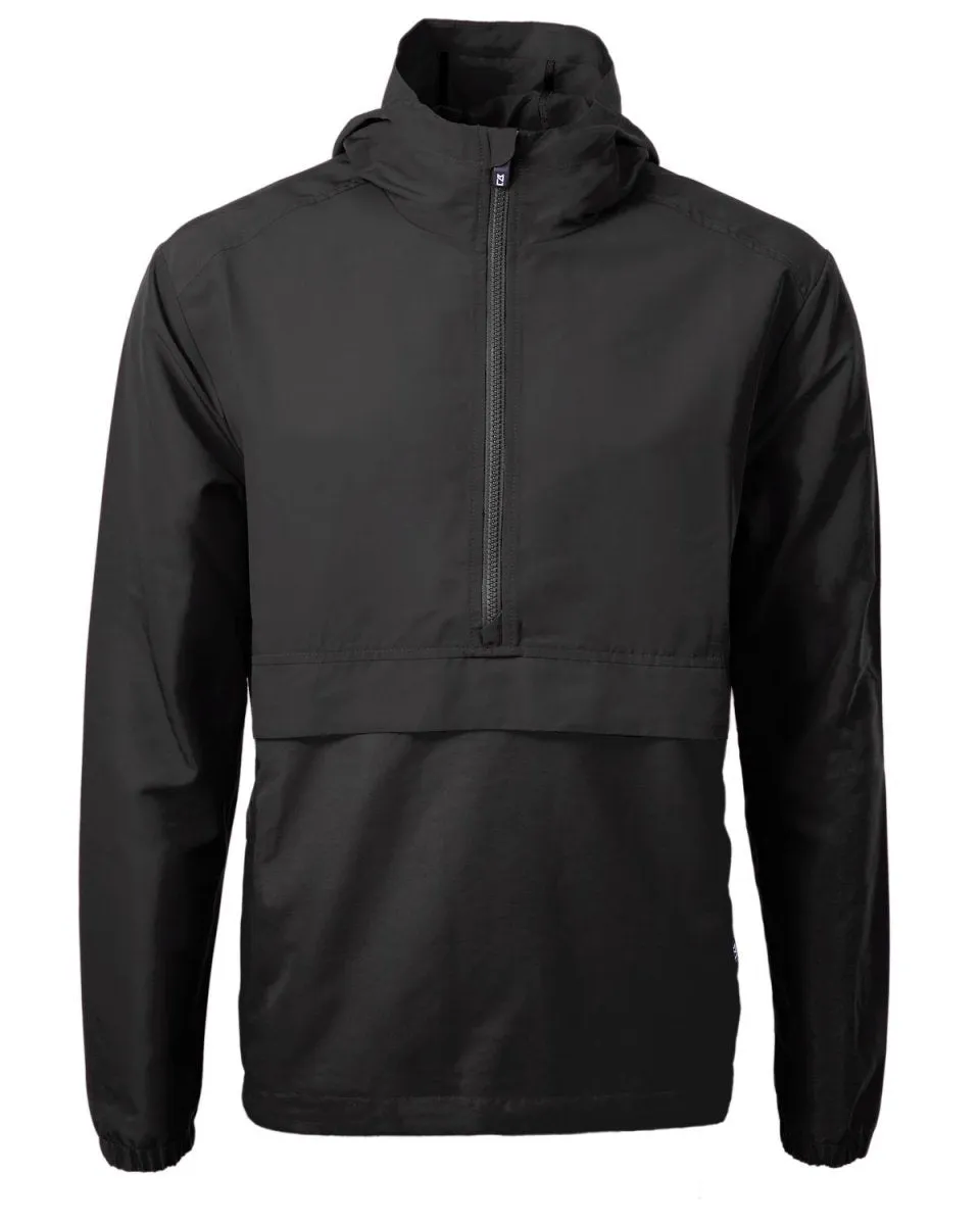 Cutter & Buck Men's Charter Eco Knit Recycled Anorak Jacket