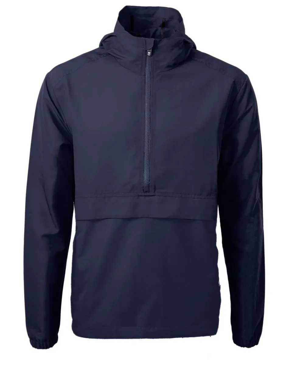 Cutter & Buck Men's Charter Eco Knit Recycled Anorak Jacket