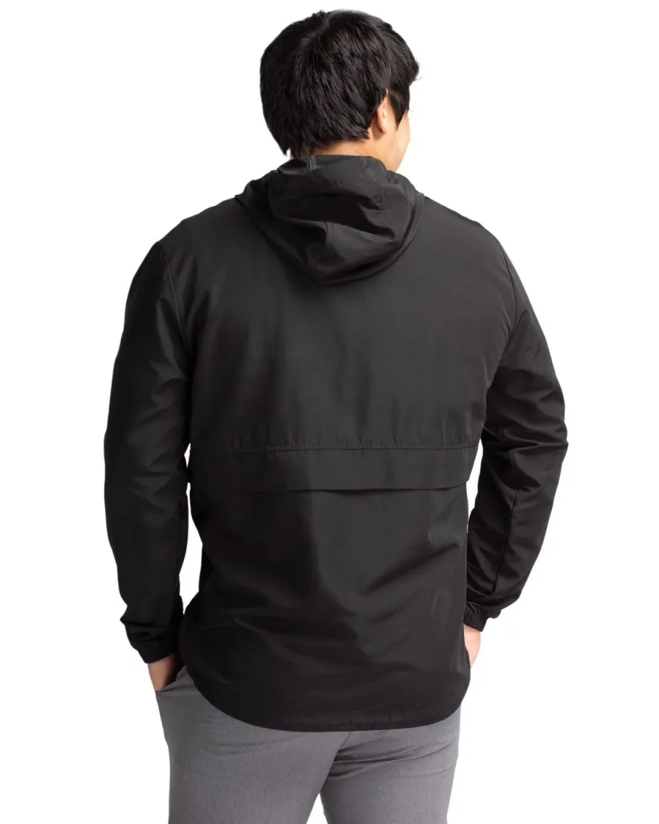 Cutter & Buck Men's Charter Eco Knit Recycled Anorak Jacket