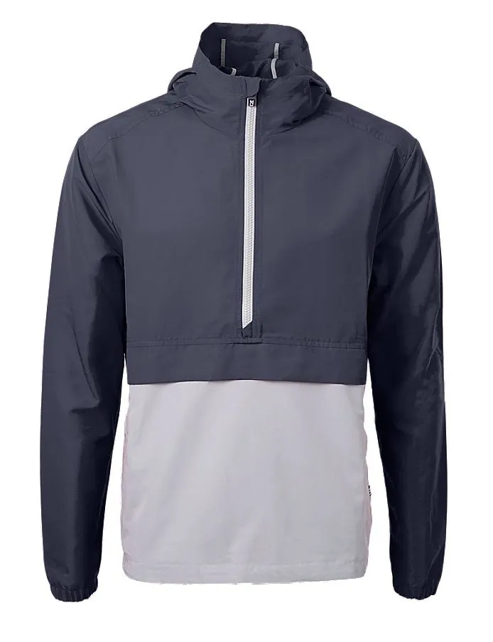 Cutter & Buck Men's Charter Eco Knit Recycled Anorak Jacket
