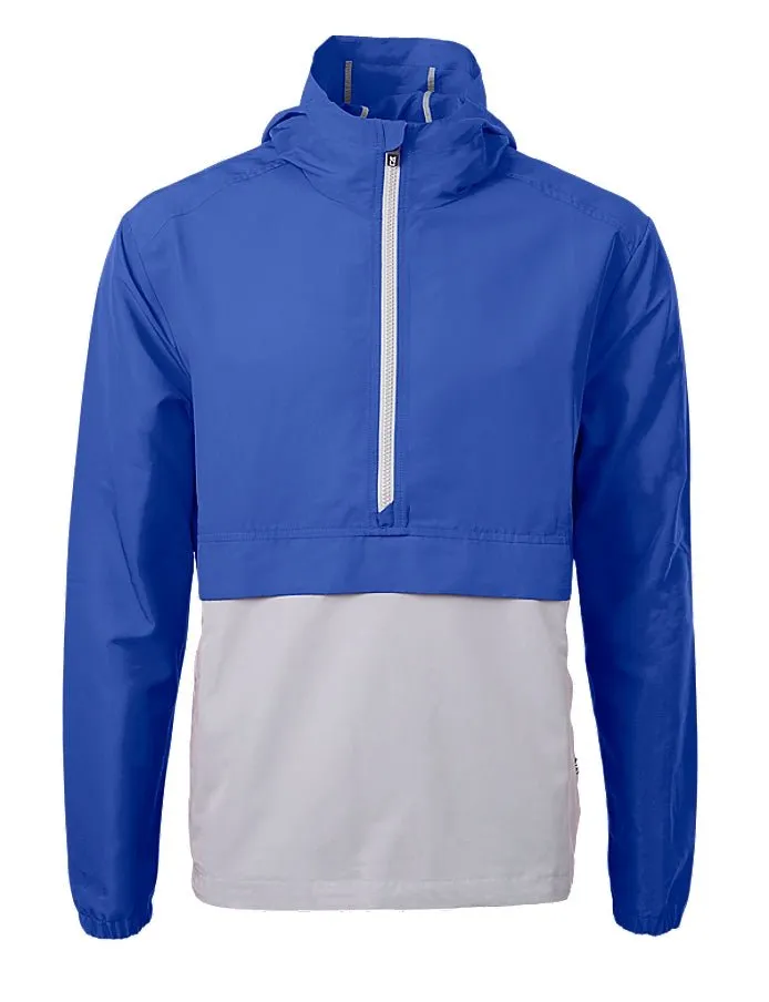 Cutter & Buck Men's Charter Eco Knit Recycled Anorak Jacket