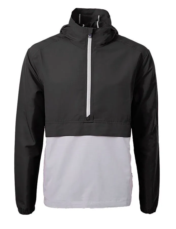 Cutter & Buck Men's Charter Eco Knit Recycled Anorak Jacket