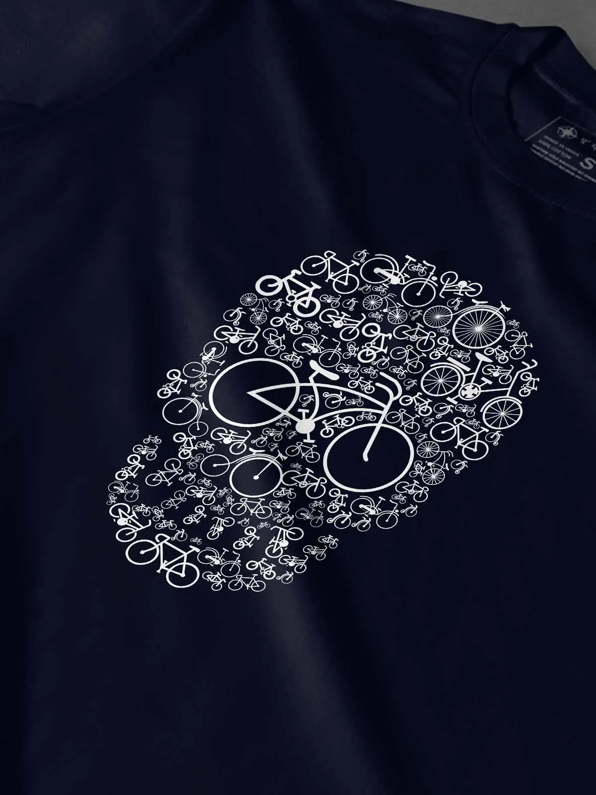 Cycle Head | Printed  Tshirt