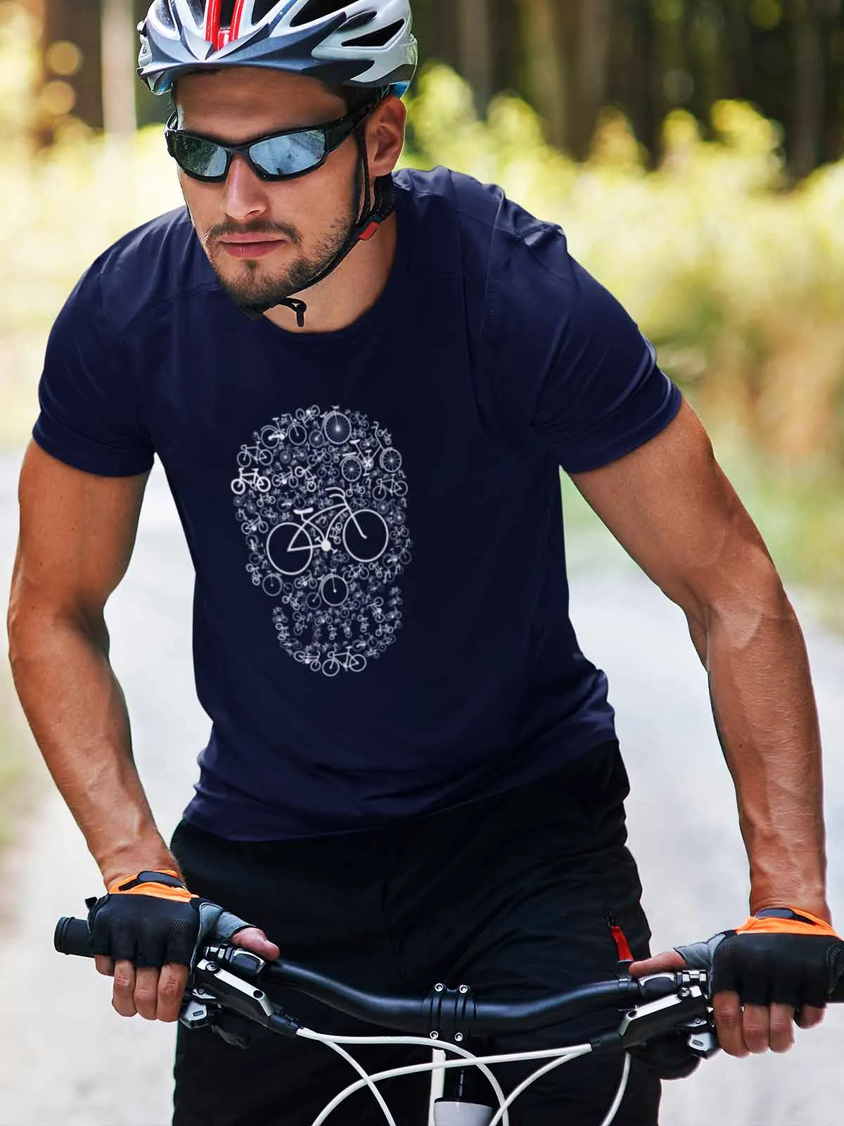 Cycle Head | Printed  Tshirt