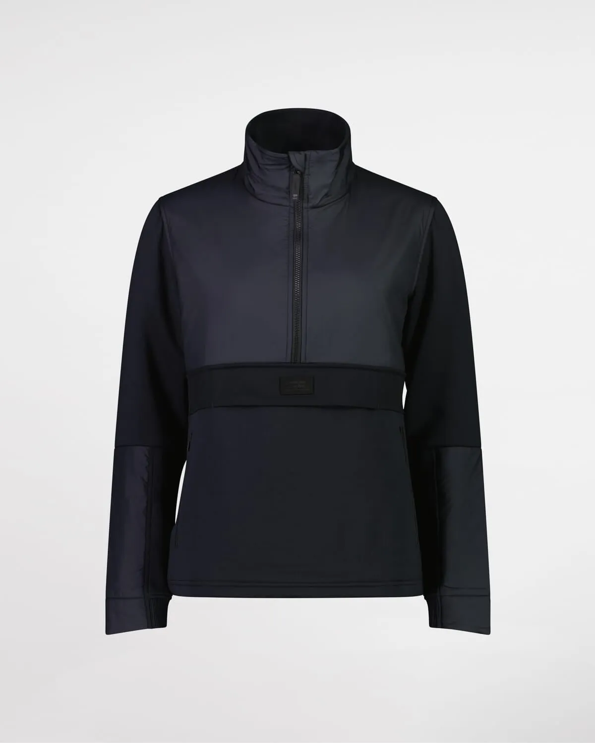 Decade Merino Fleece Pullover - Black
