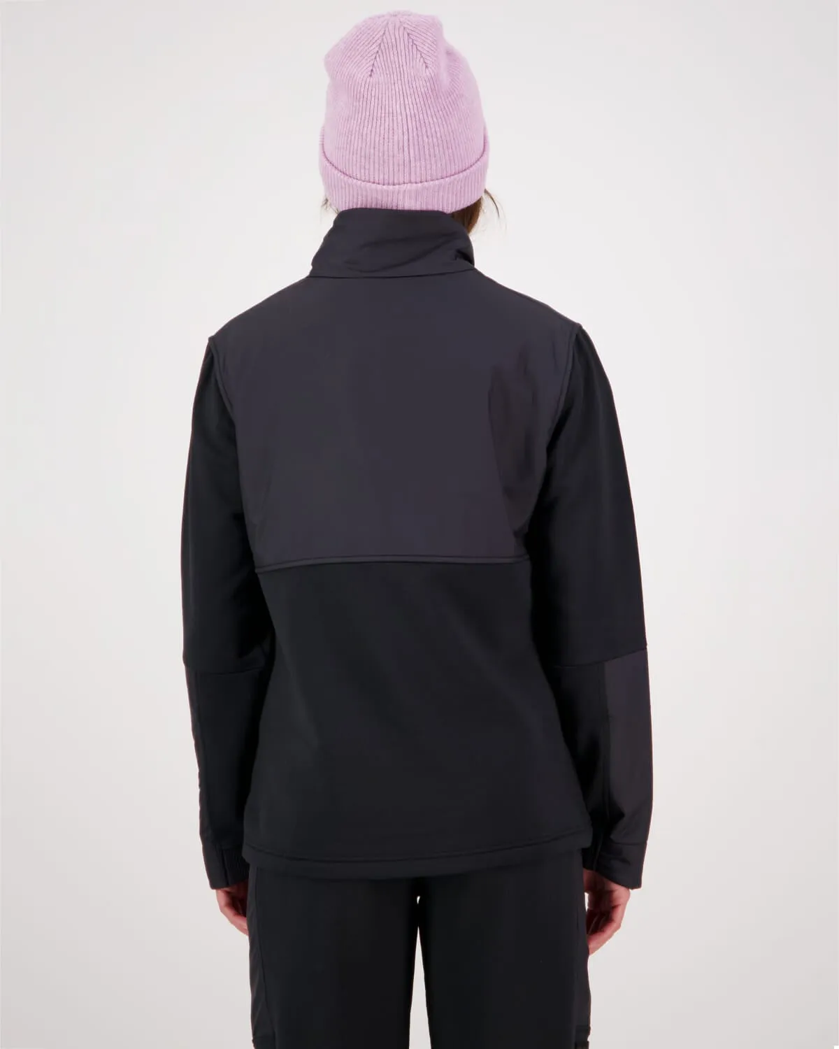 Decade Merino Fleece Pullover - Black