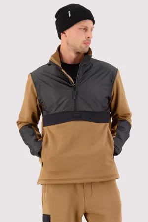 Decade Merino Fleece Pullover - Toffee