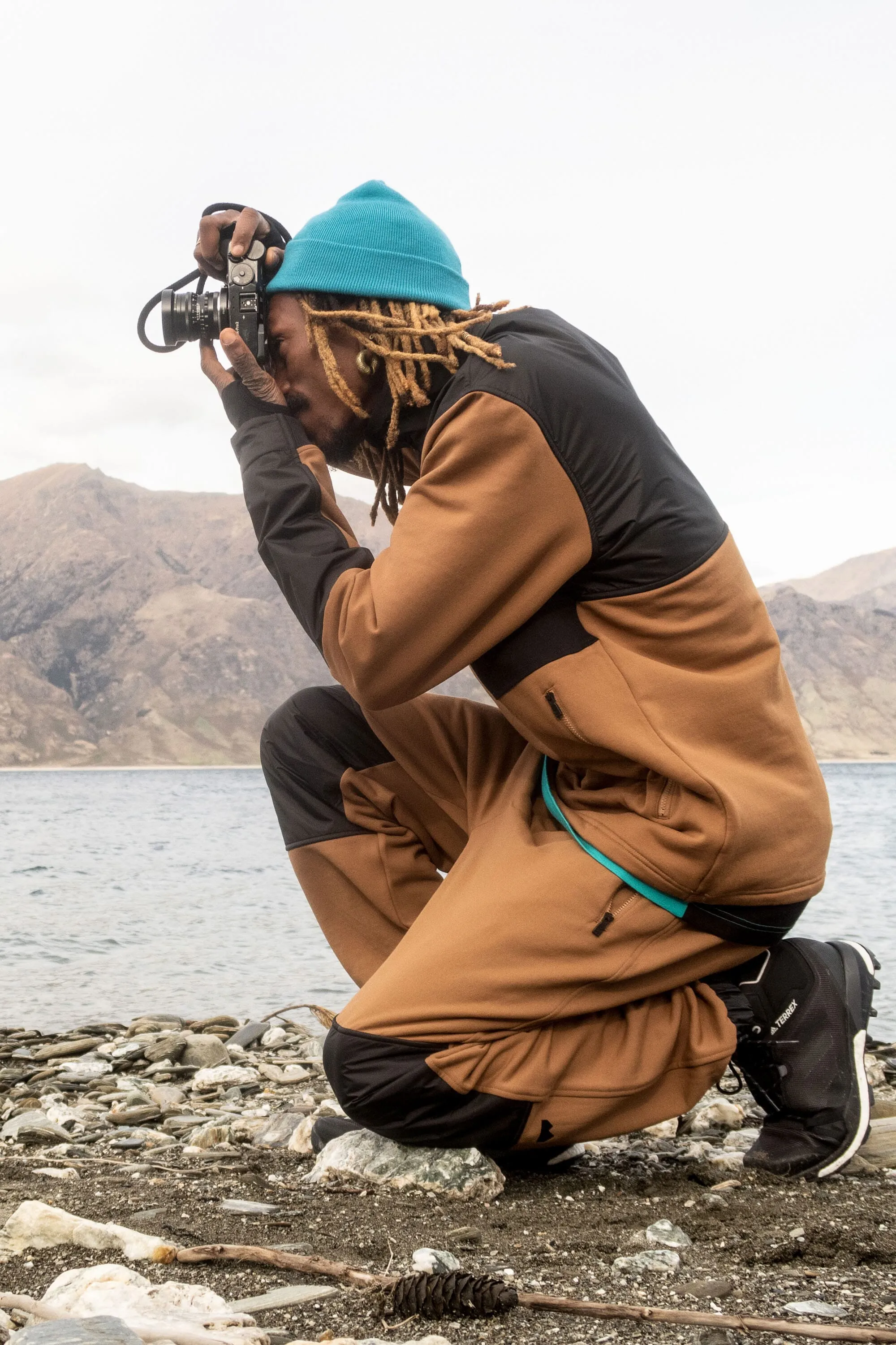 Decade Merino Fleece Pullover - Toffee