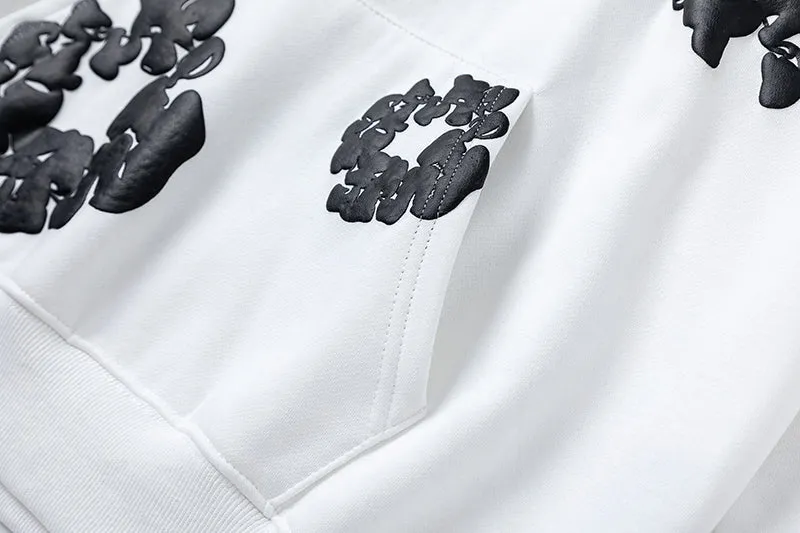 Denim Tears Kapok Pattern Printed Hoodie