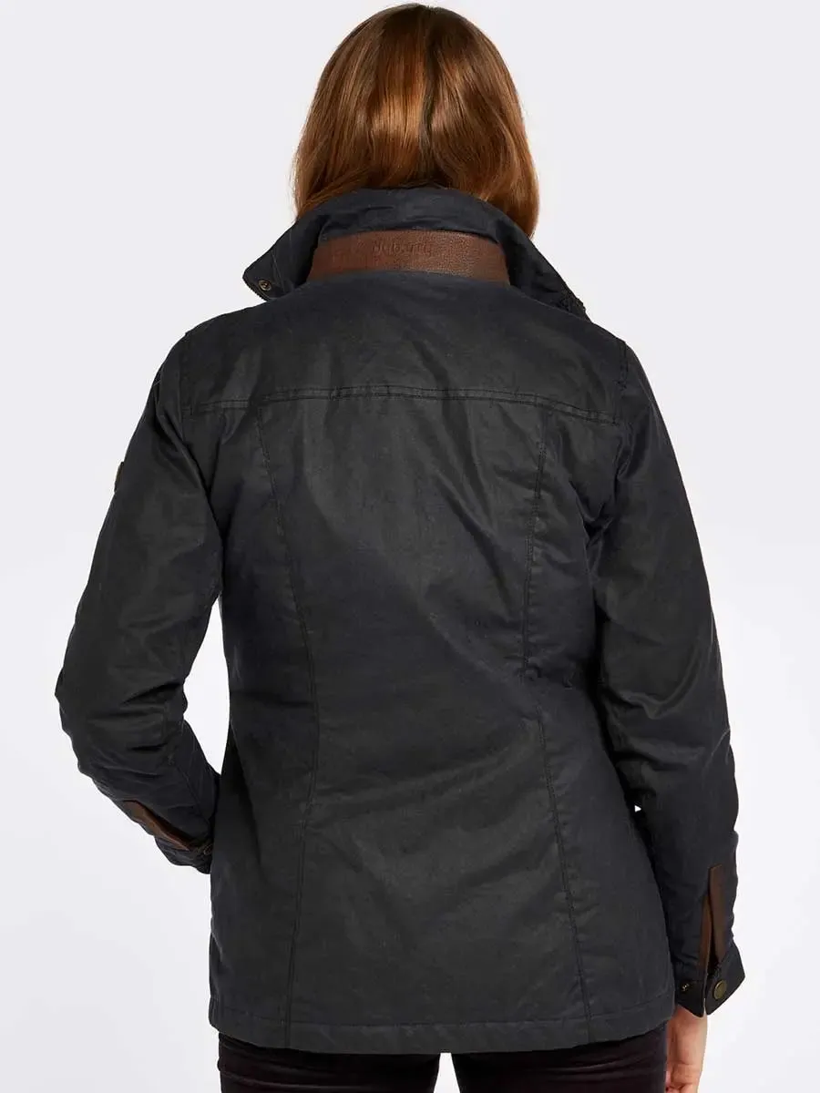 DUBARRY Ladies Mountrath Wax Jacket - Navy
