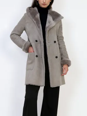 Emma Italian Merino Shearling Sheepskin Coat
