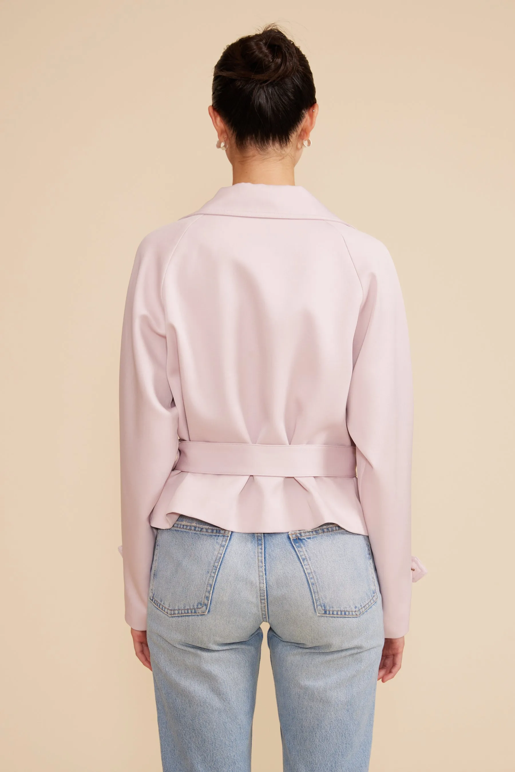 Estelle Cropped Trench