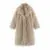 Exclusive Teddy Fur Casual Women Eco  Faux Warm Jacket Overcoat Long Highly praised Fluffy Parka Winter Luxury Thick Fur Comprehensive range Lamb Coat