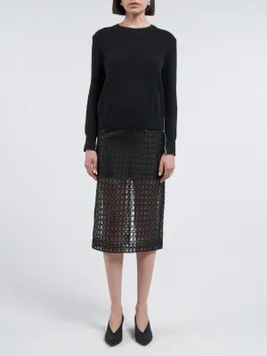 Featherweight Crew in Black