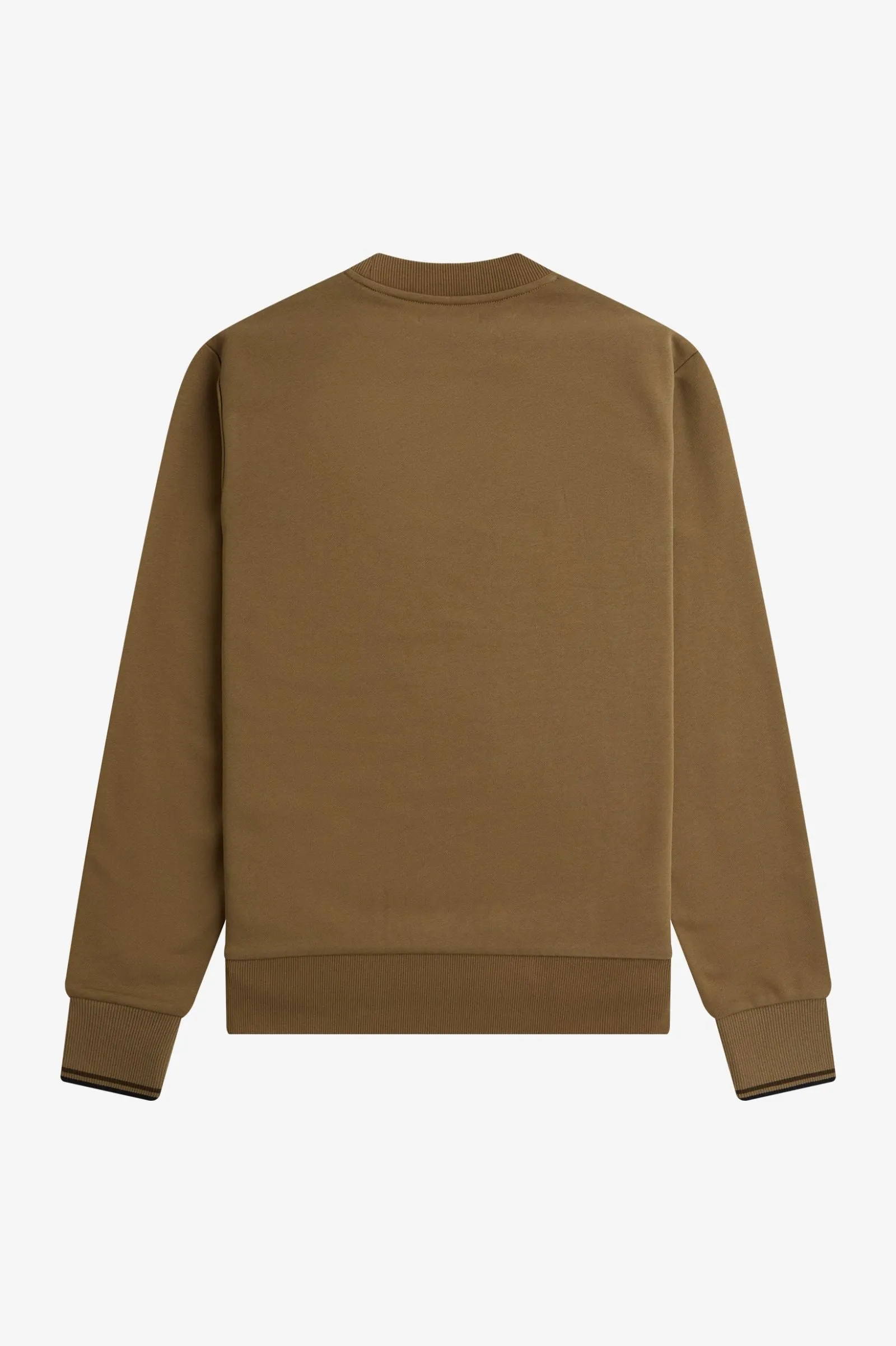 Fred Perry M7535 Crew Neck Sweatshirt U08 Shaded Stone/Burnt