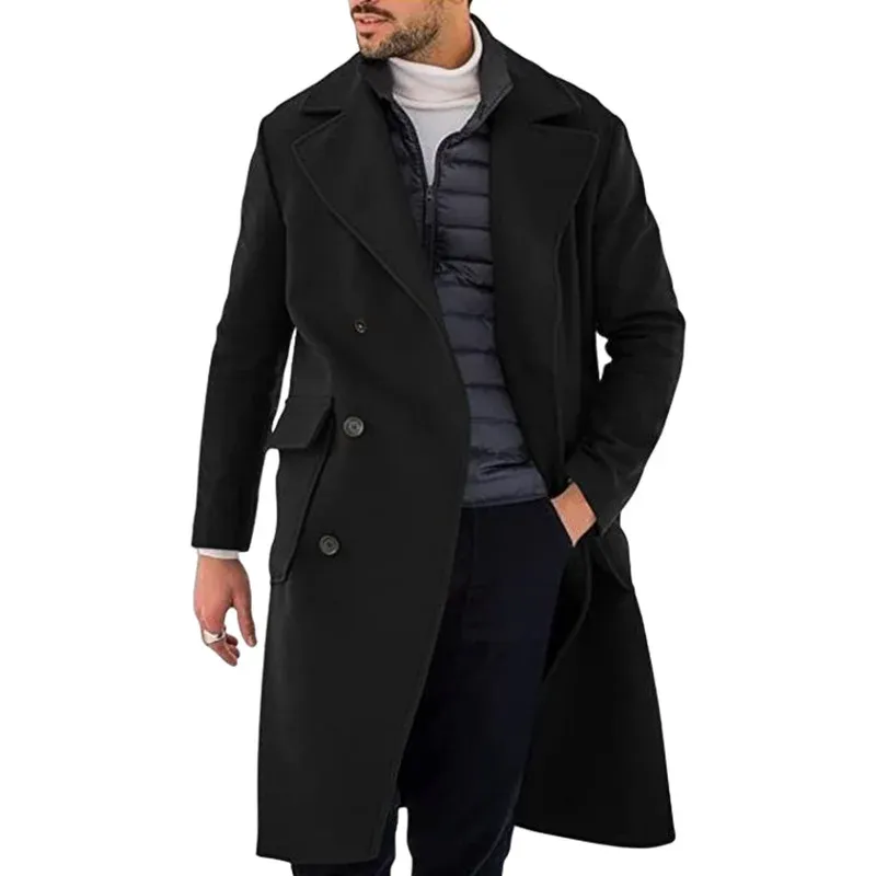 Funki Buys | Jackets | Men's Smart Casual 3/4 Lenth Overcoats