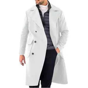 Funki Buys | Jackets | Men's Smart Casual 3/4 Lenth Overcoats