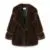 Fur Long Gradient Brand Vintage Fur Cutting-edge software Jacket Warm Outerwear Faux Winter  Luxury Women Brown High-end Furry Thick Coat Fluffy