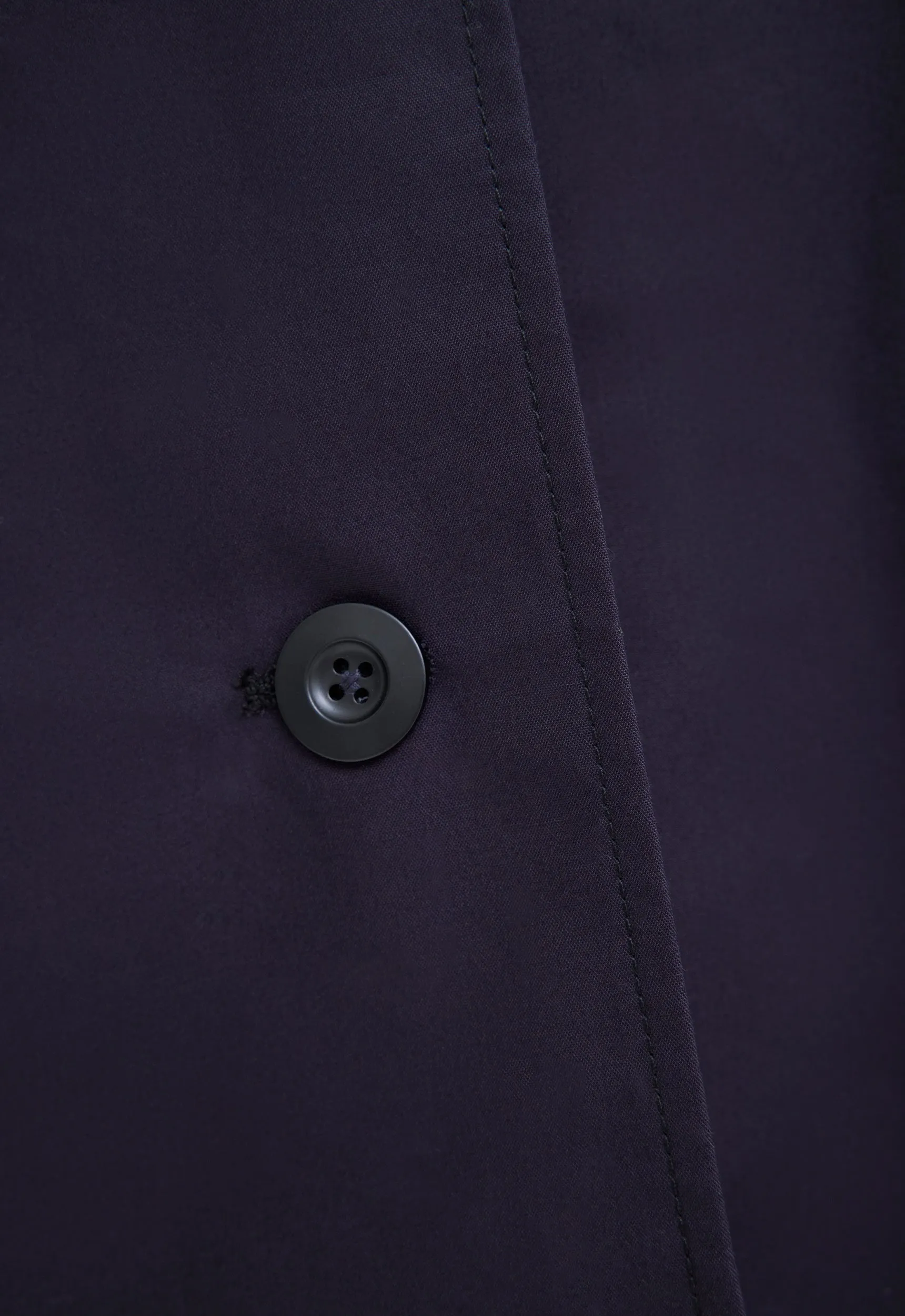 Genesis Trench Coat - Navy