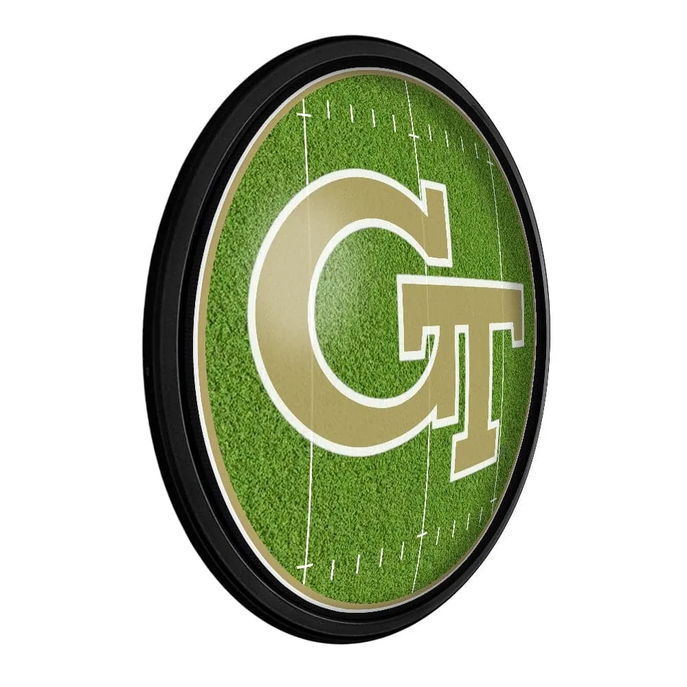 Georgia Tech Yellow Jackets: On the 50 - Slimline Lighted Wall Sign