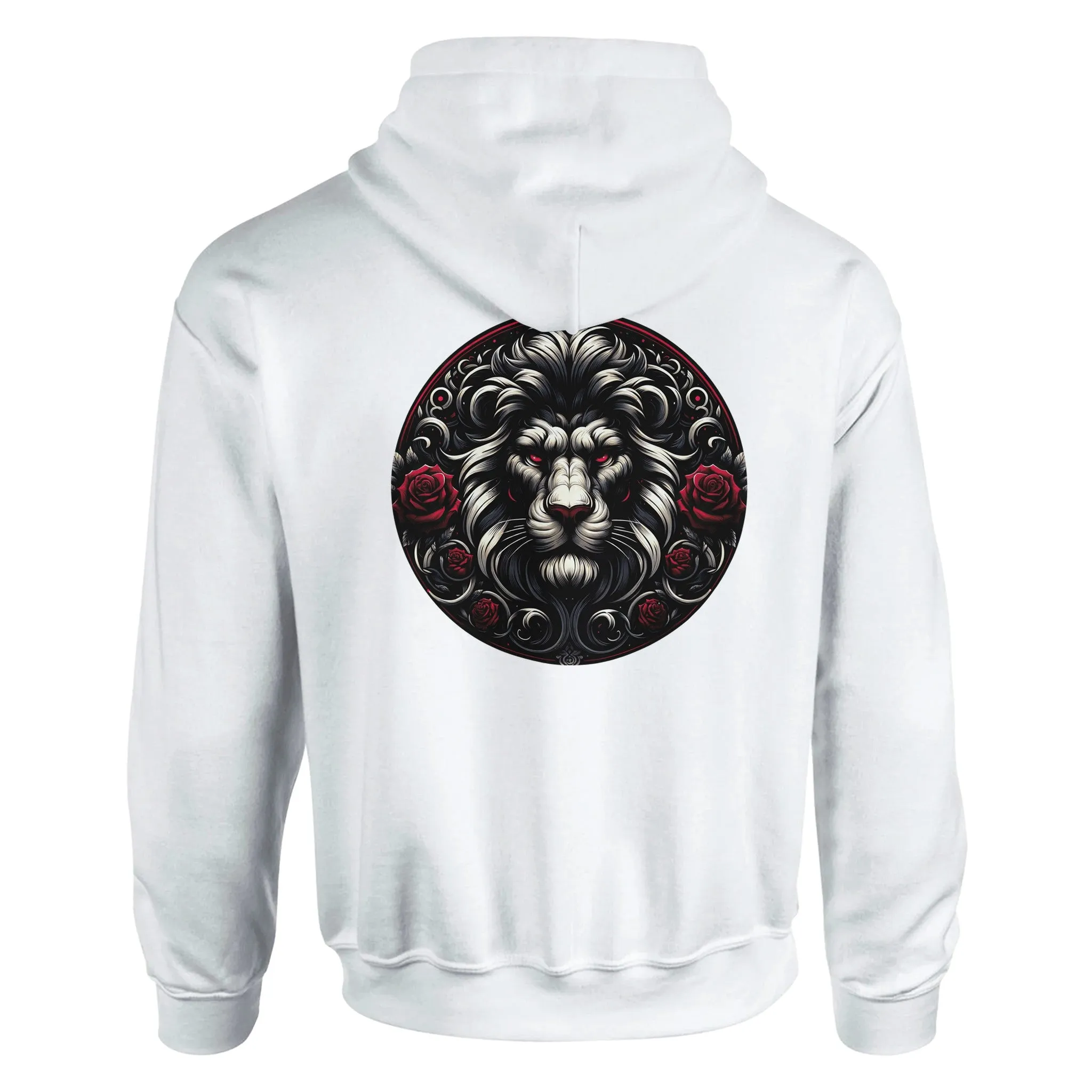 Gothic Zodiac Classic Unisex Pullover Hoodie  White
