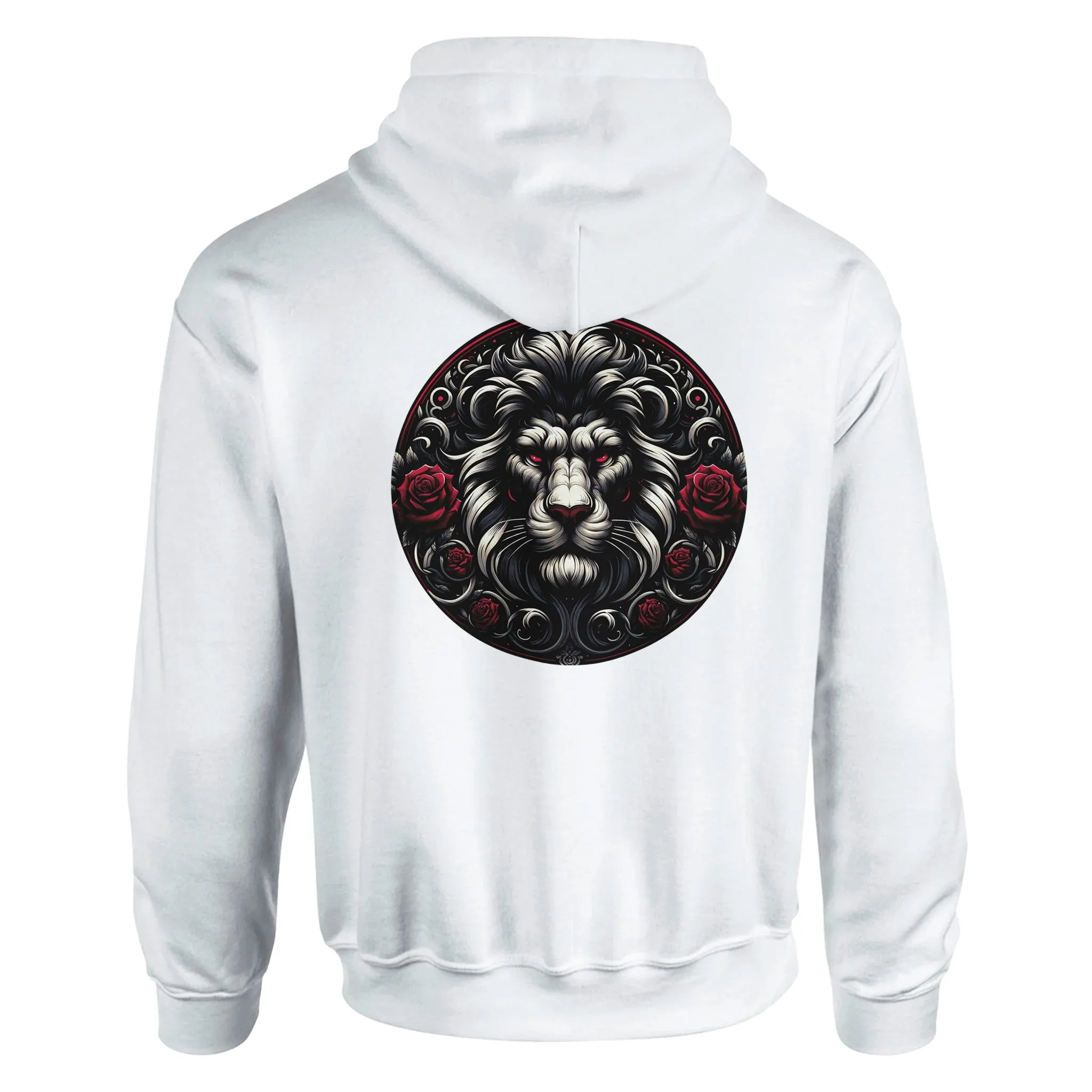Gothic Zodiac Classic Unisex Pullover Hoodie  White