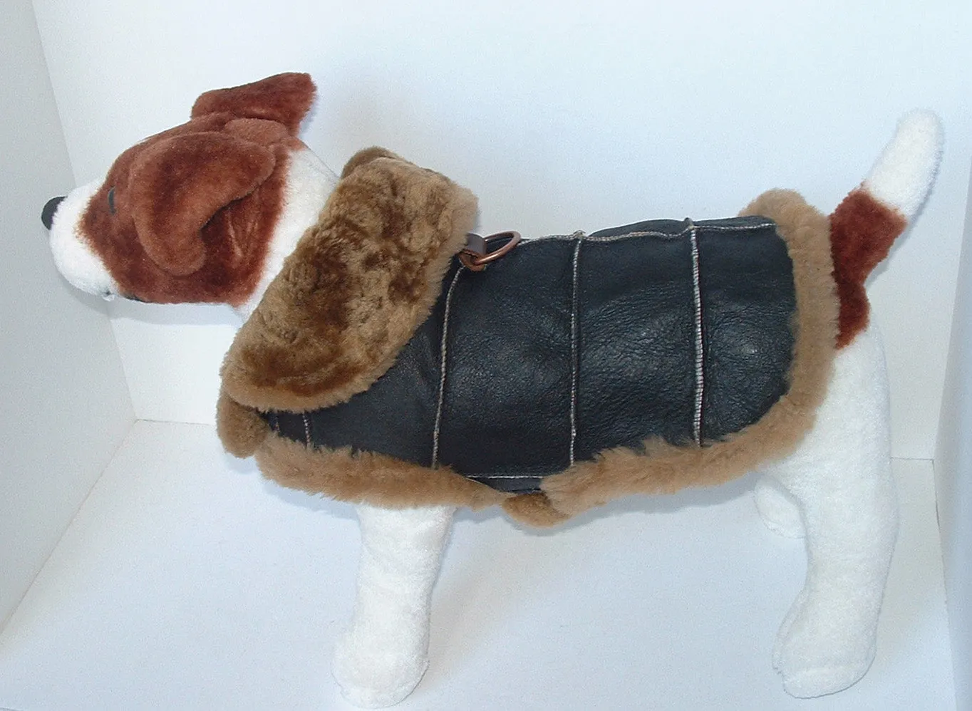 Handmade Sheepskin Dog Coat