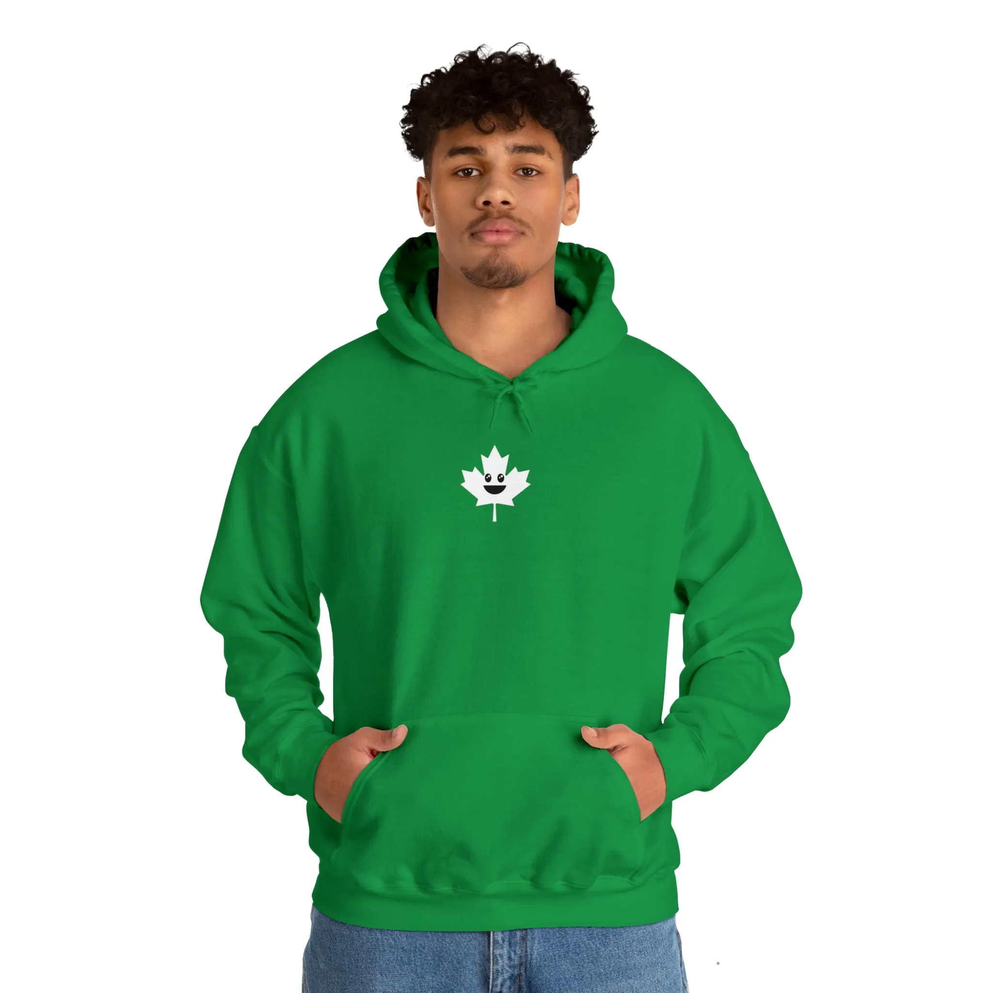 Happy Leaf Adult Hoodie