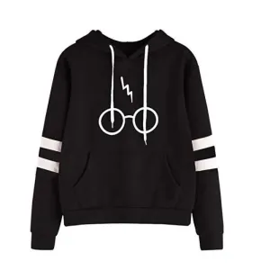 Harry Potter Printed Fleece Cotton Hoodie For Women