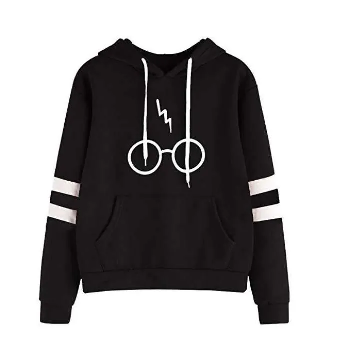 Harry Potter Printed Fleece Cotton Hoodie For Women