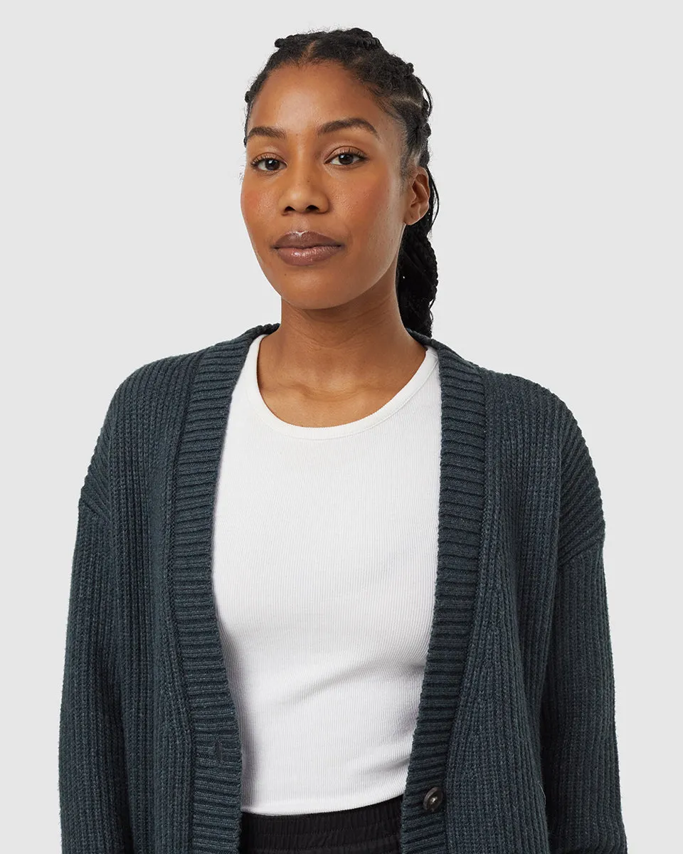 Highline Oversized Button Cardigan