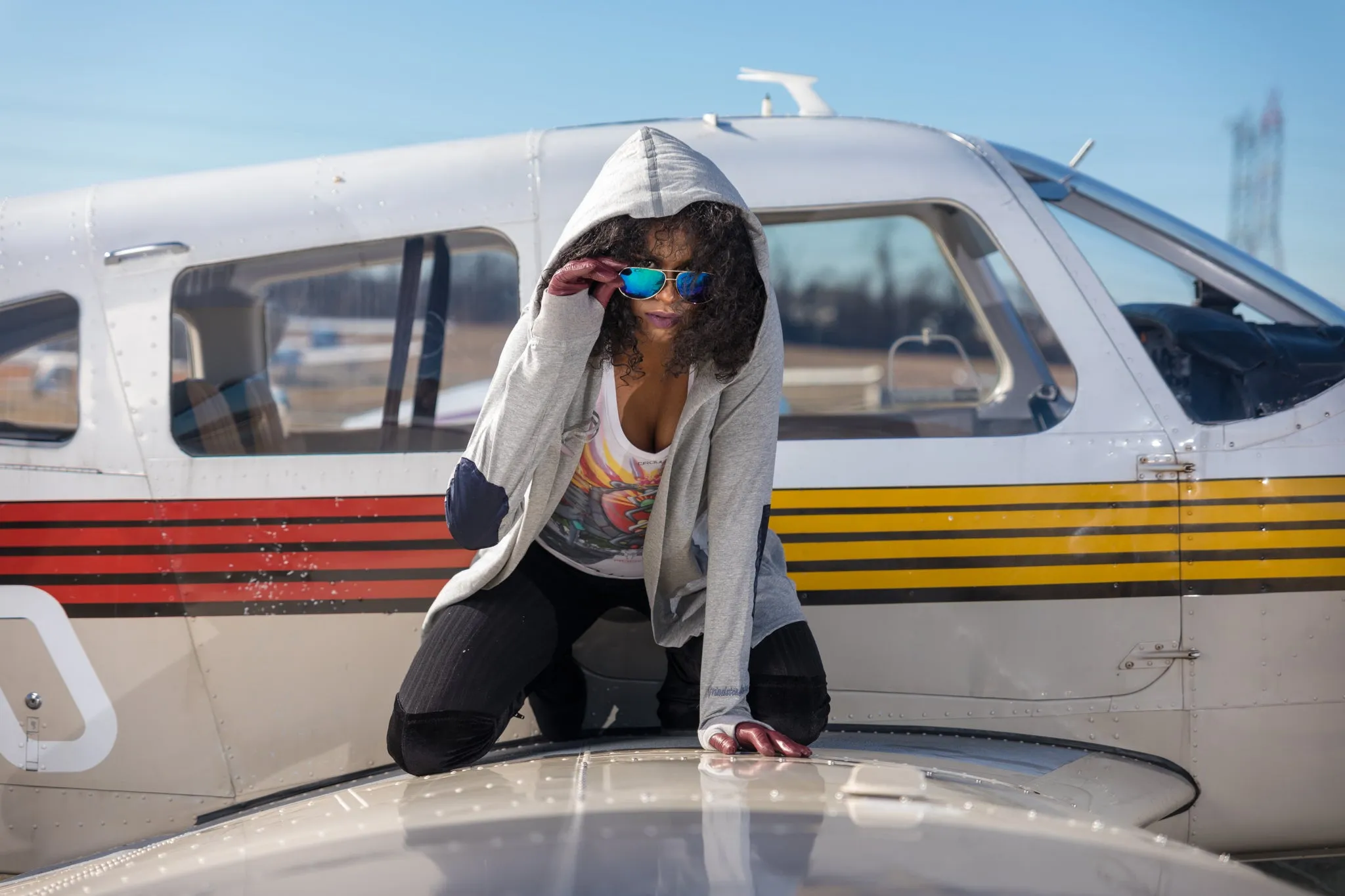 Hooded Shrug Jacket