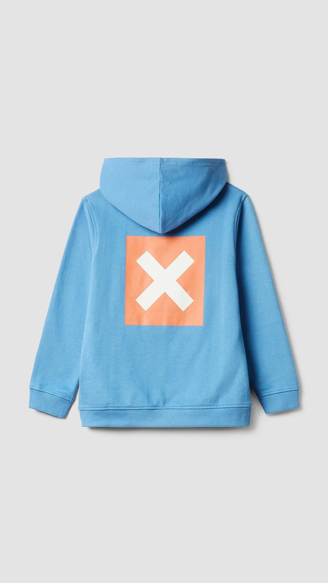 HOODIE KIDS NATURE JAY BLUE