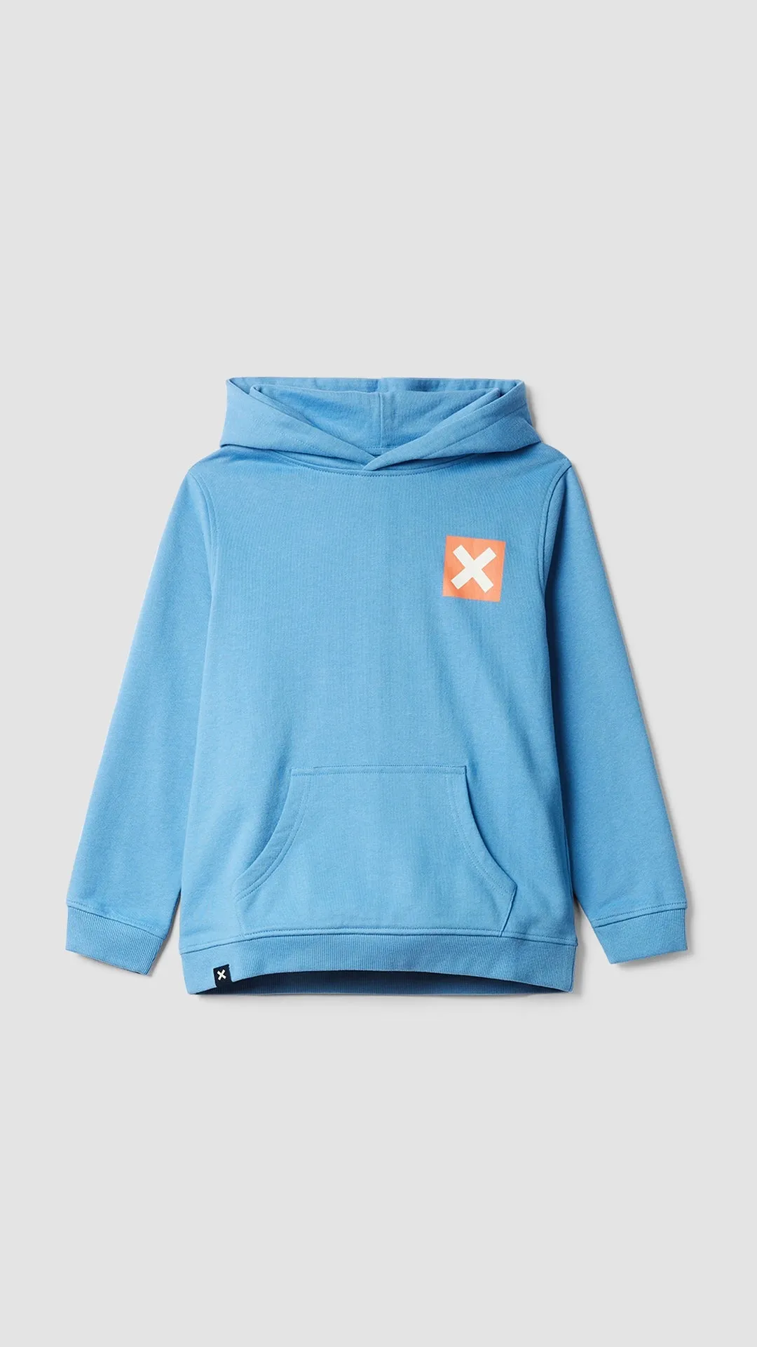 HOODIE KIDS NATURE JAY BLUE
