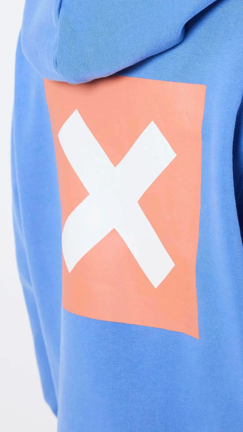 HOODIE KIDS NATURE JAY BLUE