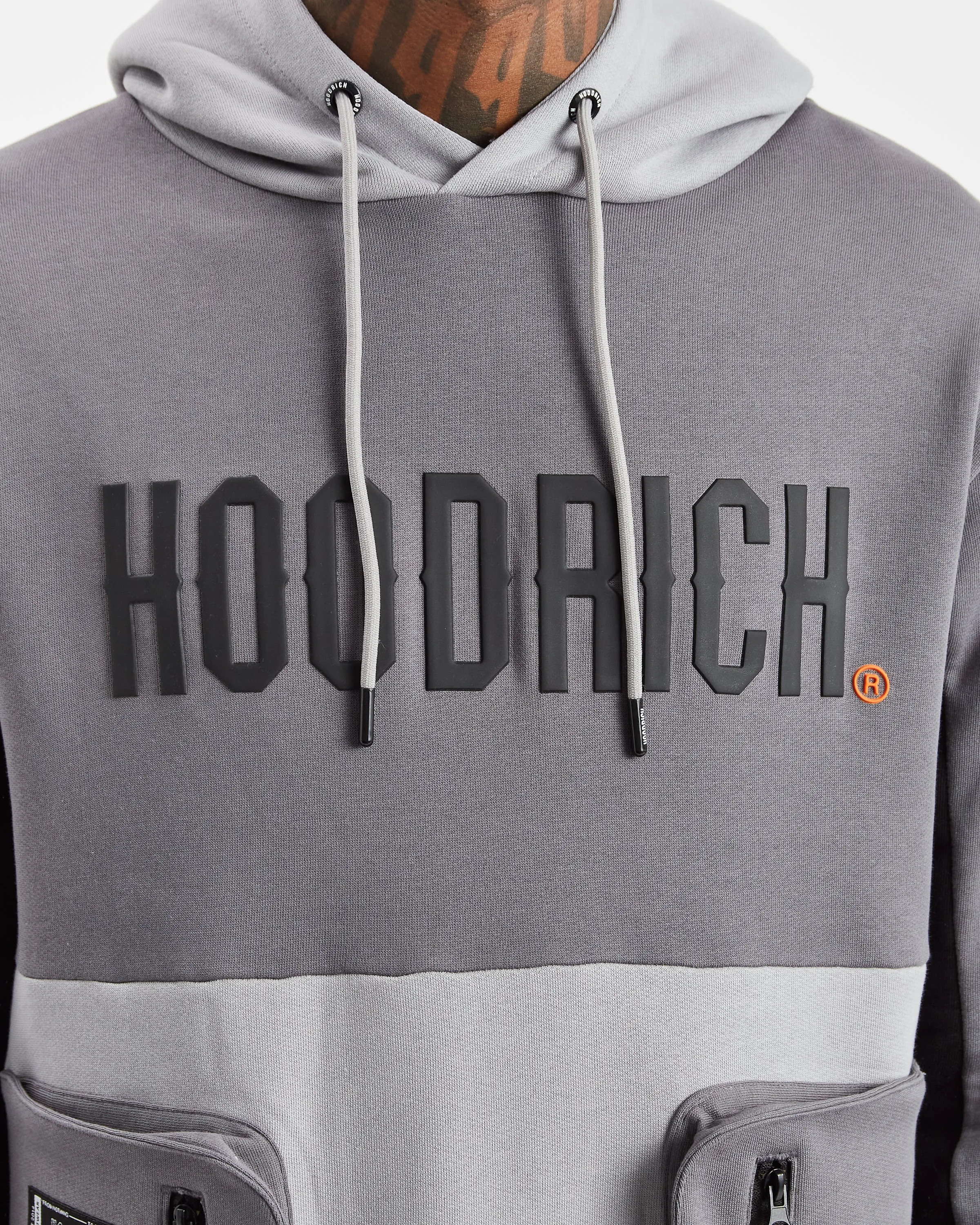 Hoodrich OG Stamp Hoodie Iron Gate Grey