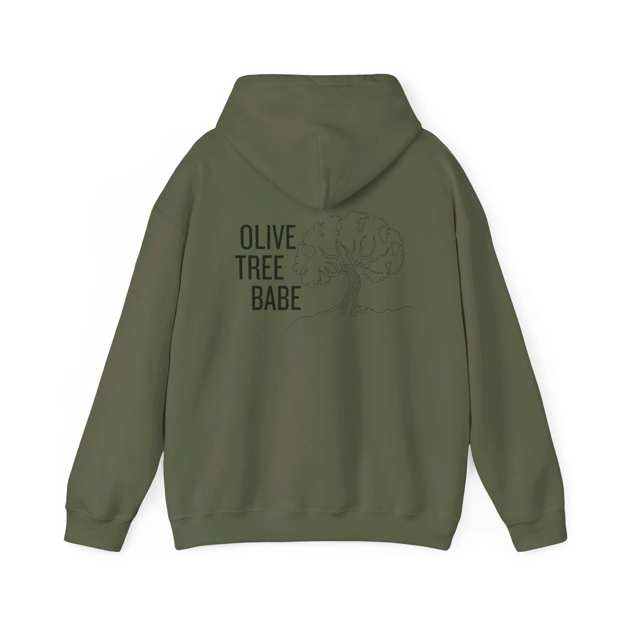 Hydroxytyrosol / Olive Tree olive leaf wreath / consultant swag gift / Unisex Heavy Blend™ Hooded Sweatshirt