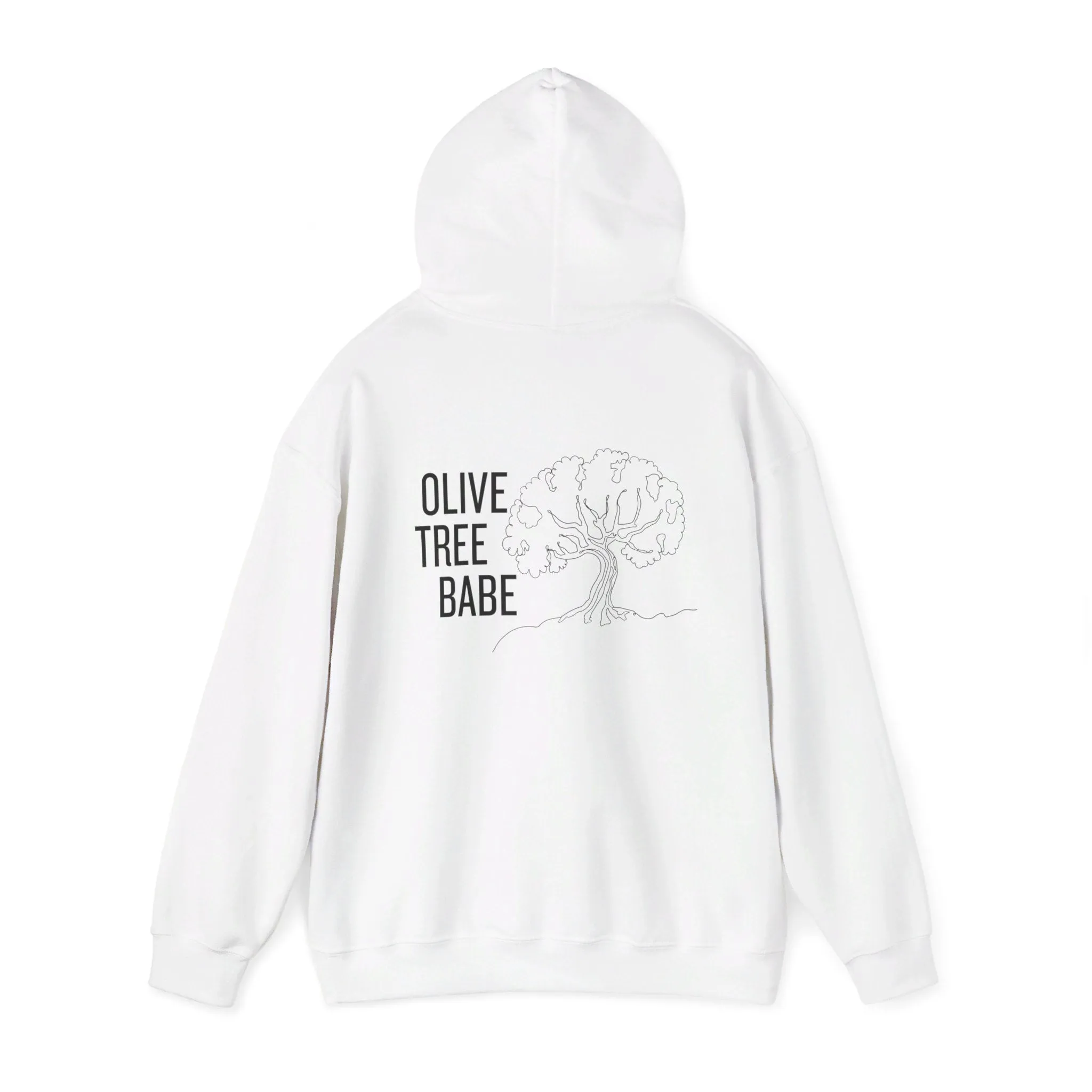 Hydroxytyrosol / Olive Tree olive leaf wreath / consultant swag gift / Unisex Heavy Blend™ Hooded Sweatshirt