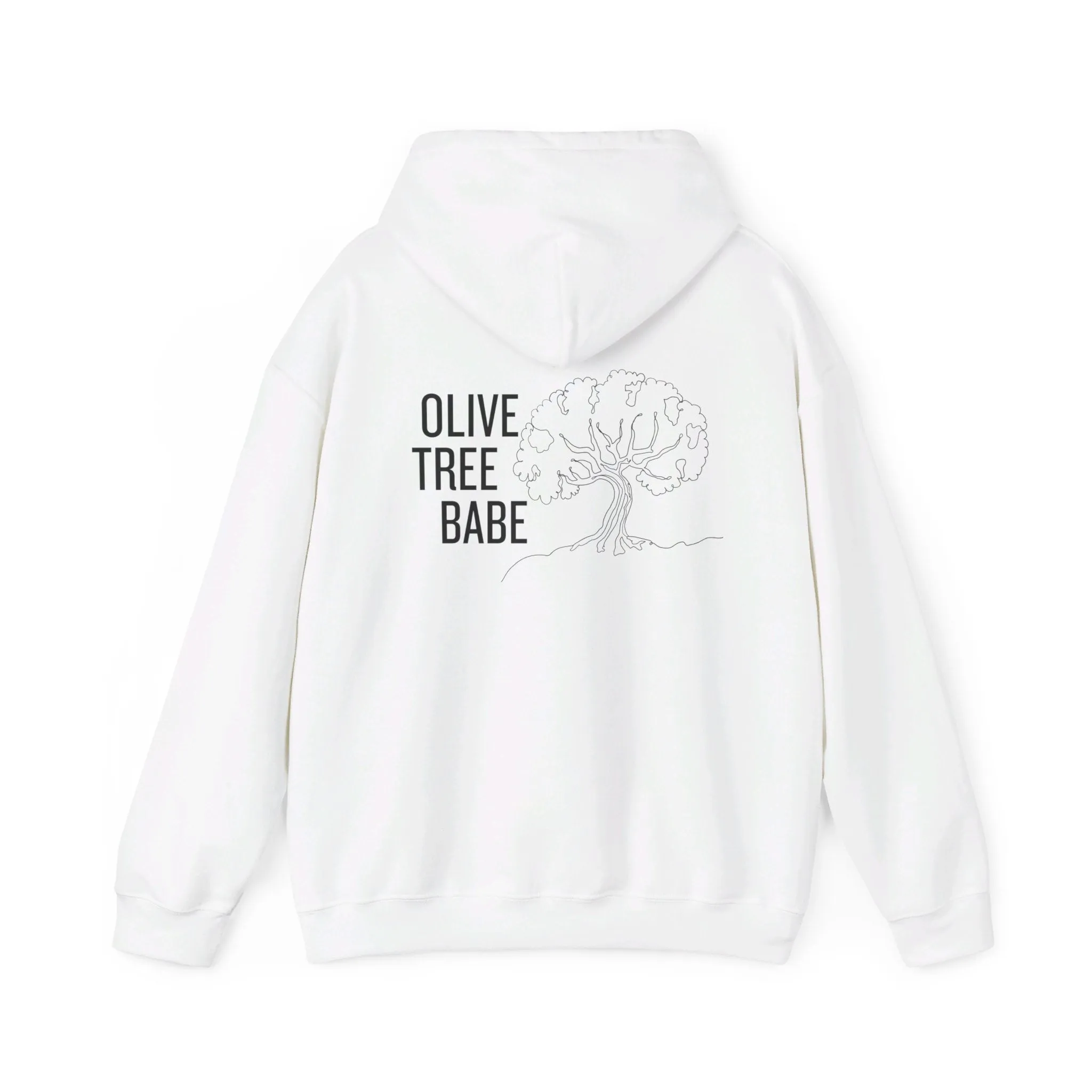 Hydroxytyrosol / Olive Tree olive leaf wreath / consultant swag gift / Unisex Heavy Blend™ Hooded Sweatshirt