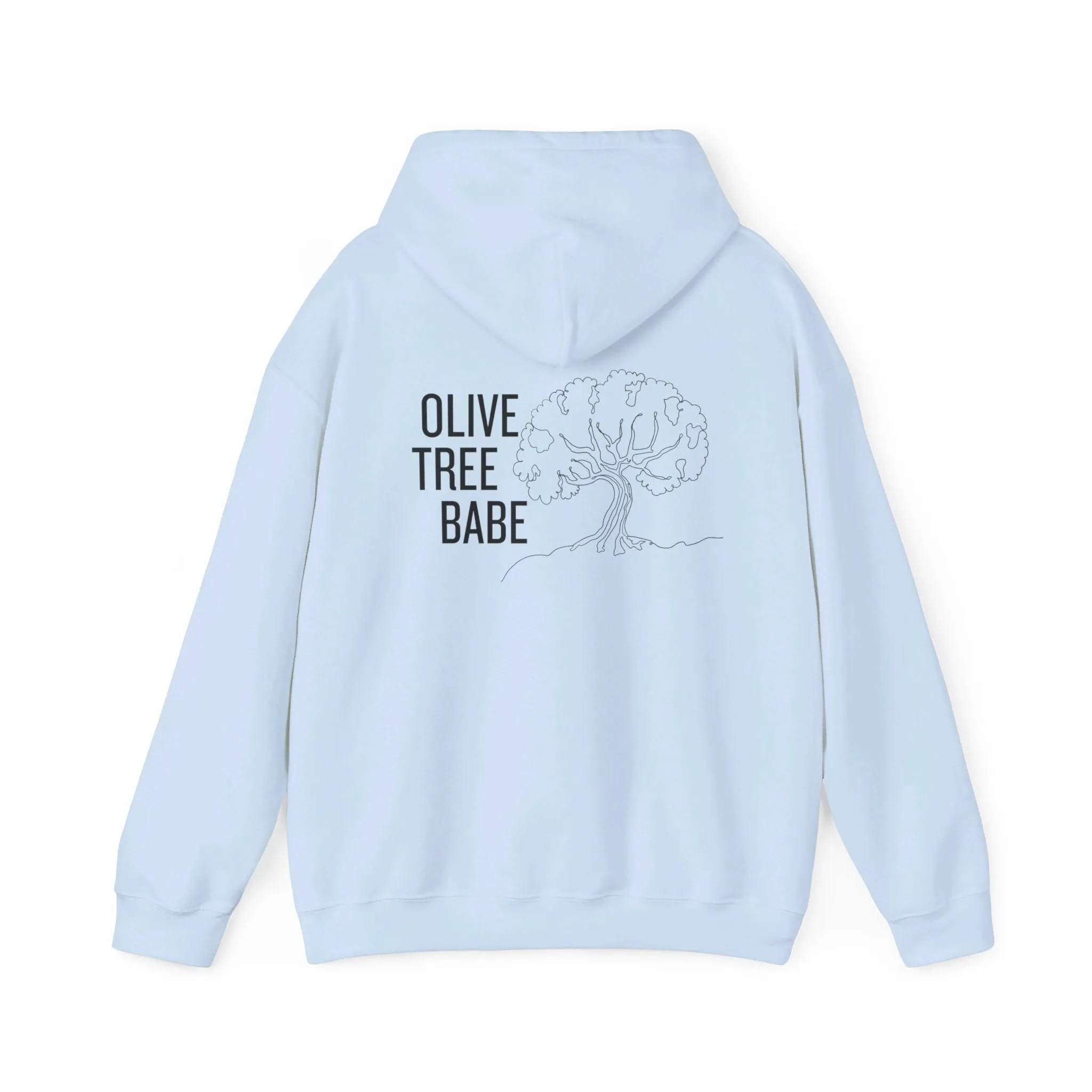 Hydroxytyrosol / Olive Tree olive leaf wreath / consultant swag gift / Unisex Heavy Blend™ Hooded Sweatshirt