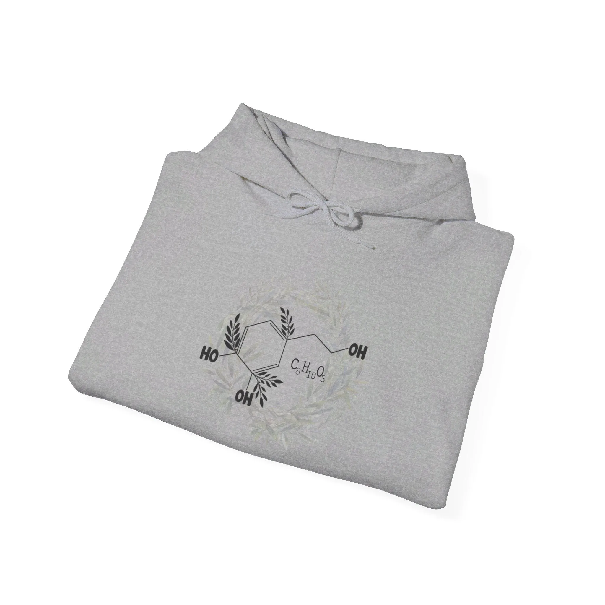 Hydroxytyrosol / Olive Tree olive leaf wreath / consultant swag gift / Unisex Heavy Blend™ Hooded Sweatshirt