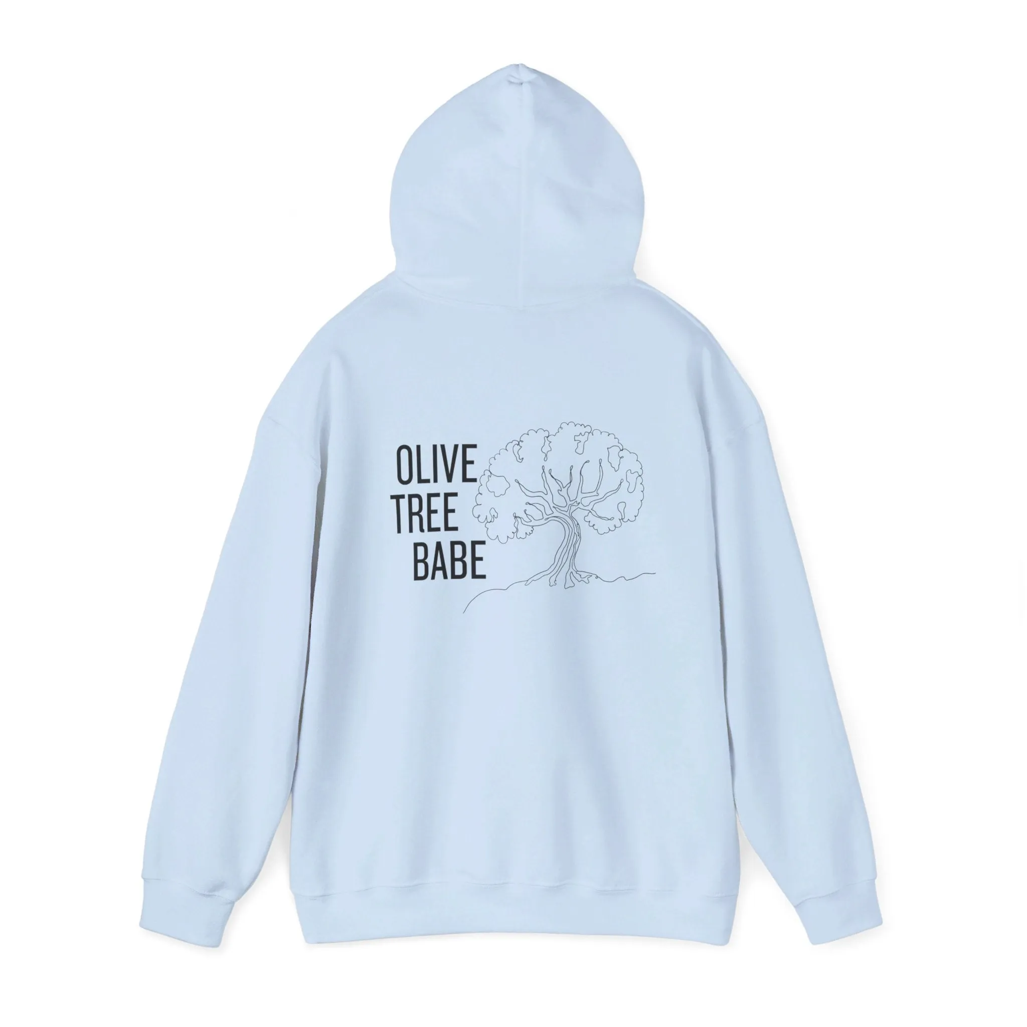 Hydroxytyrosol / Olive Tree olive leaf wreath / consultant swag gift / Unisex Heavy Blend™ Hooded Sweatshirt