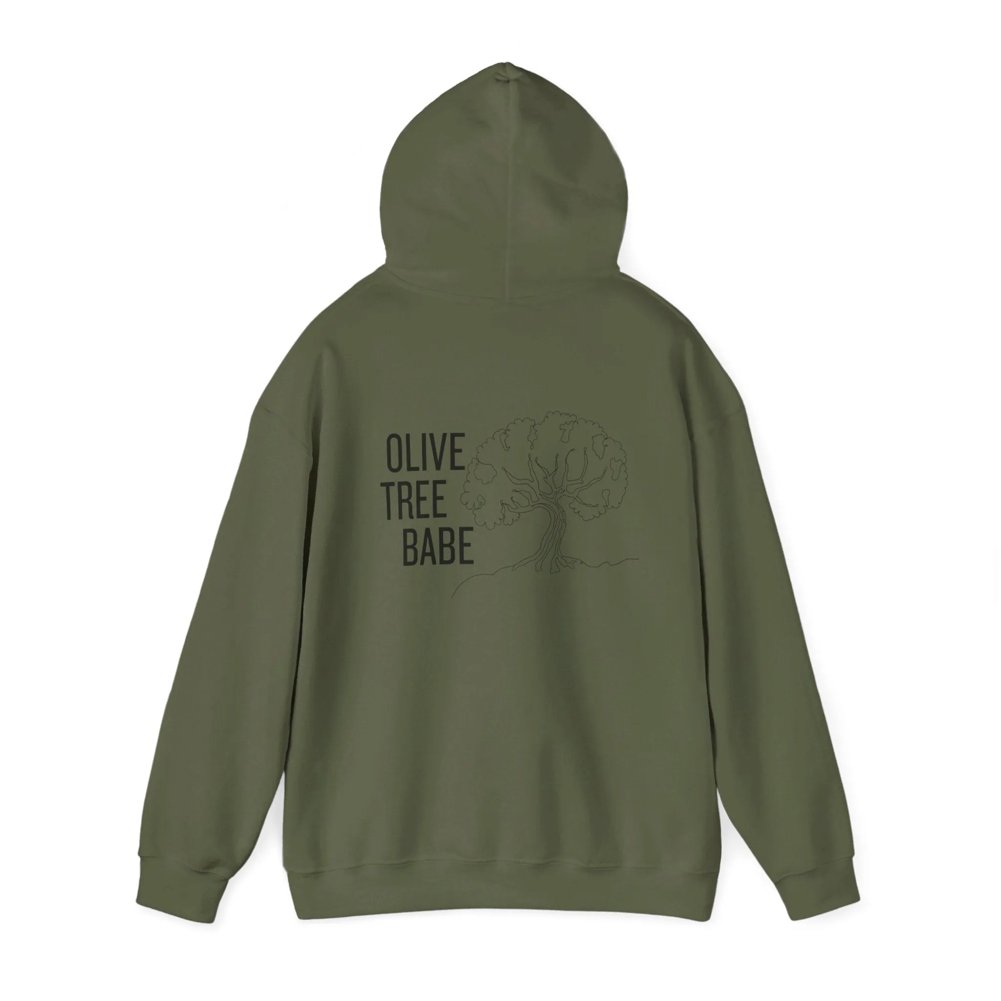 Hydroxytyrosol / Olive Tree olive leaf wreath / consultant swag gift / Unisex Heavy Blend™ Hooded Sweatshirt
