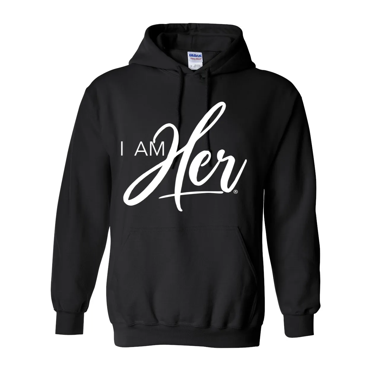 I AM HER Signature Women's Hooded Sweatshirt