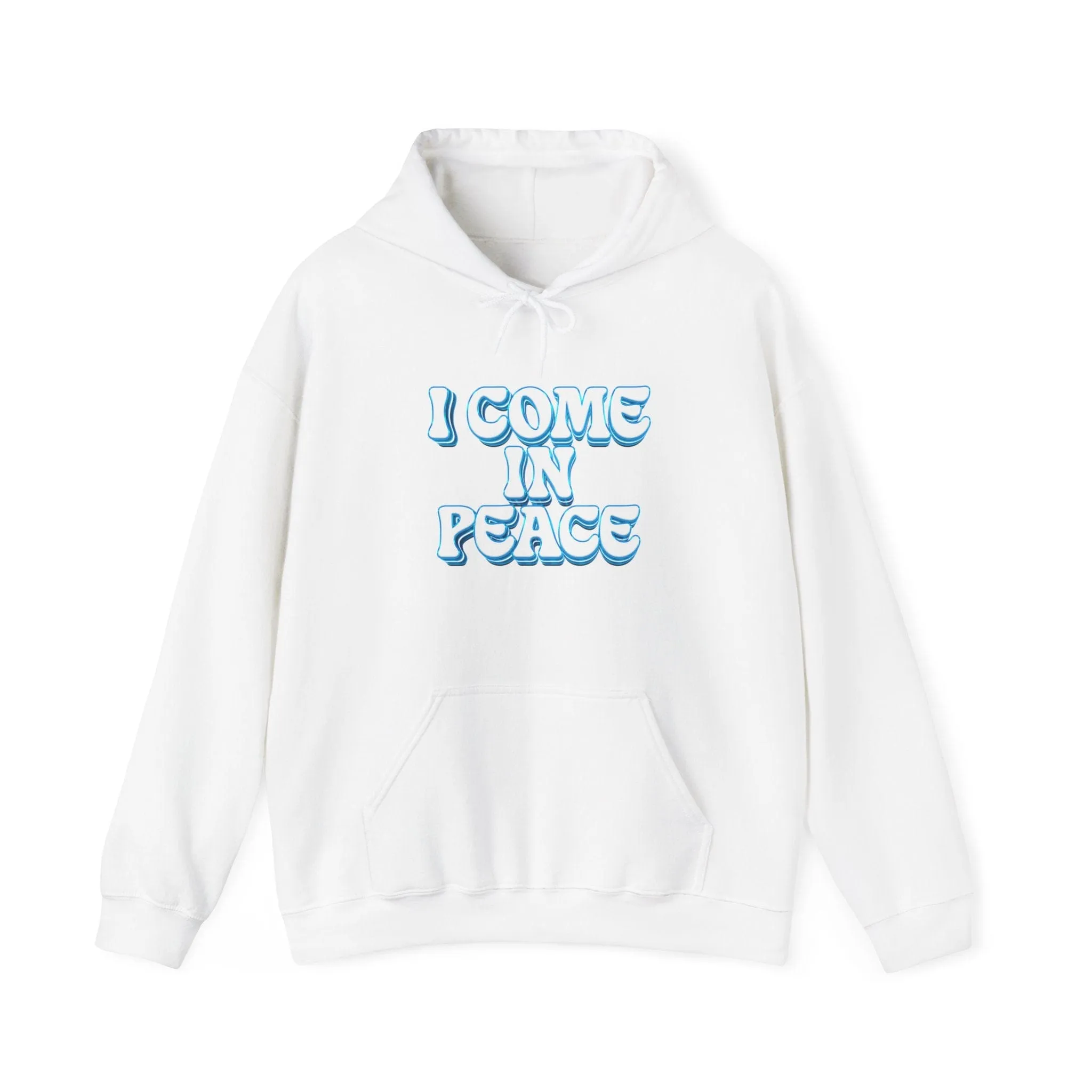 I Come In Peace | Unisex Essential hoodie | Navy