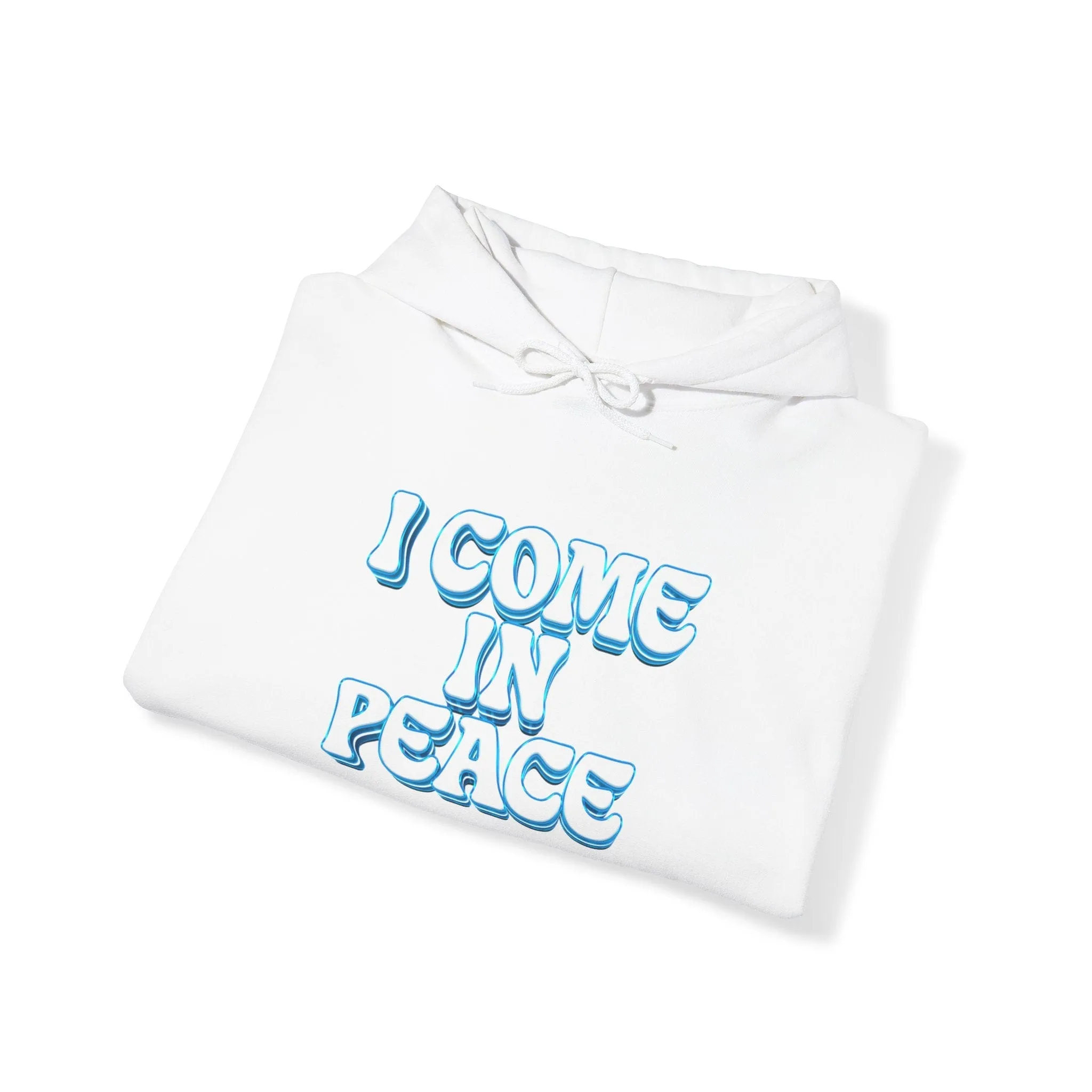 I Come In Peace | Unisex Essential hoodie | Navy
